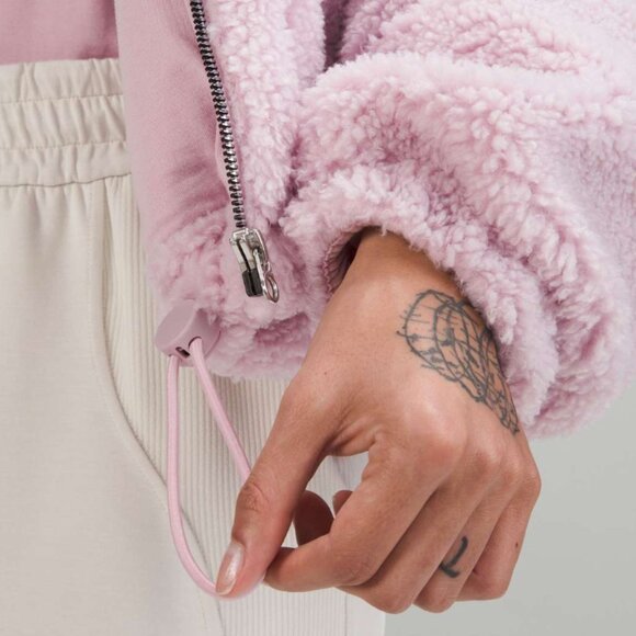 Lululemon Cinchable Fleece Zip-Up - Picture 4 of 7